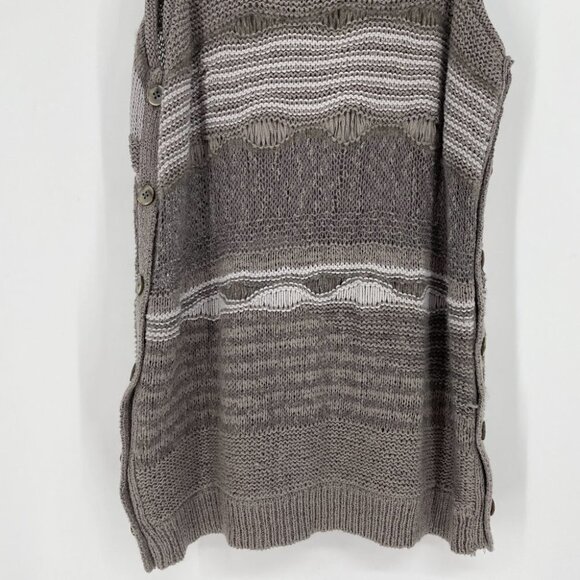 3.1 Phillip Lim tan crochet knit  sleeveless top - Picture 11 of 15